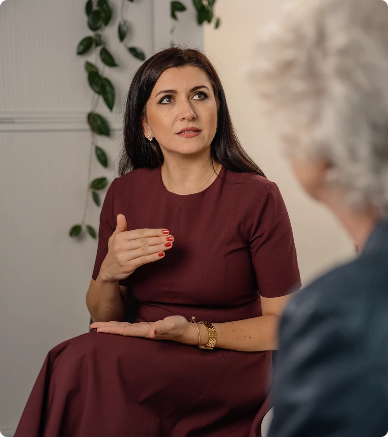 Führungskräftecoaching in München zwischen Marion Hahn und Coachee im Dialog