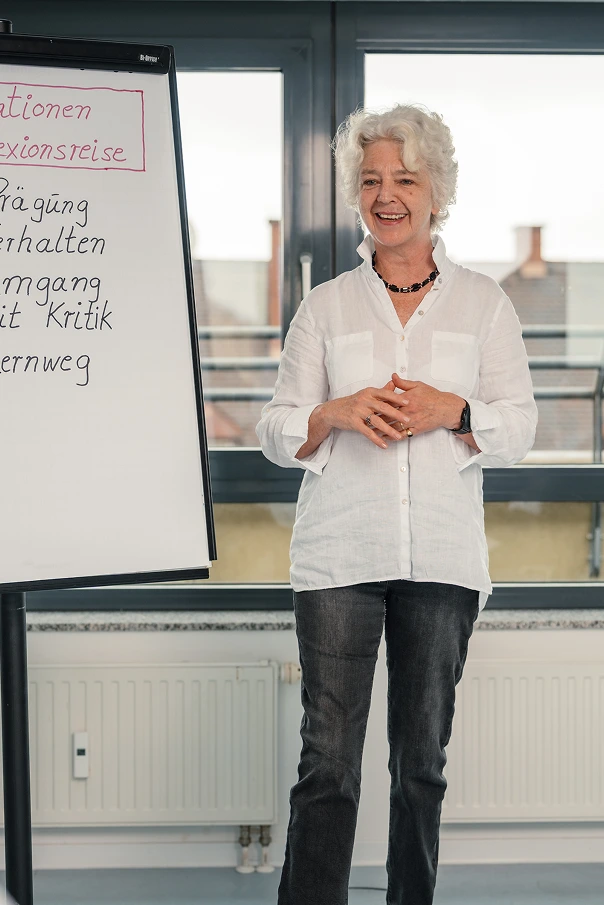 Marion Hahn im Coaching für Führungskräfte in München